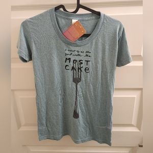 NWT Megan Lee cake t-shirt